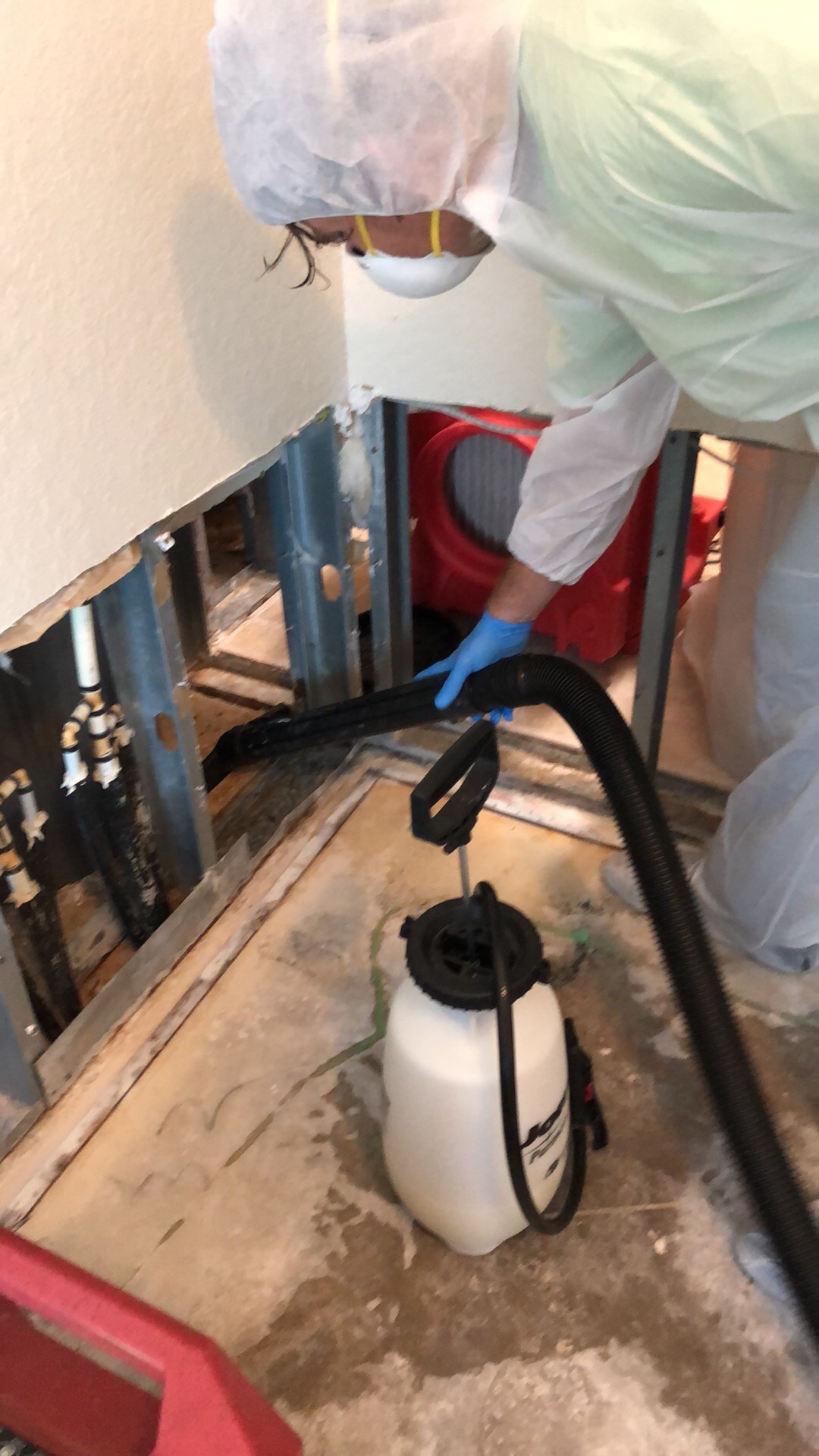 Mold remediation Zipwall Water Damage Emergency Service Containment